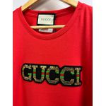 Camiseta Cotton Egípcio GCC Estampada - Vermelho