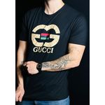 Camiseta Importada GCC Estampada - Preto