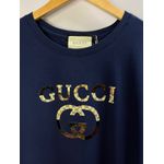 Camiseta Luxo GCC Estampada - Azul Marinho