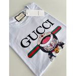 Camiseta Cotton Egípcio GCC Estampada - Branco 