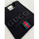 Camiseta Cotton Egípcio GCC Estampada - Preto 