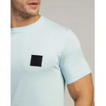 Camiseta Algodão Egípcio HB Estampada - Azul bebe