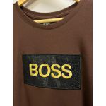 Camiseta Cotton Egípcio HB Estampada - Marrom