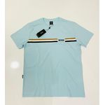 Camiseta Algodão Egípcio HB - Azul bebe