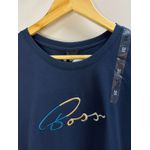 Camiseta Cotton Egípcio HB Estampada - Azul Marinho 