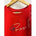 Camiseta Cotton Egípcio HB Estampada - Vermelho