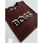 Camiseta Cotton Egípcio HB Estampada - Marrom