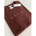 Camiseta Cotton Egípcio LCT - Marrom