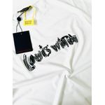 Camiseta Importação LV Estampada - Branco