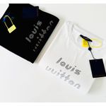 Camiseta Importação LV Estampada - Preto