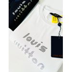 Camiseta Importação LV Estampada - Branco