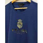 Camiseta Luxo PRD Estampada- Azul Marinho 
