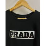 Camiseta Cotton Egípcio Prd Estampada - Preto 