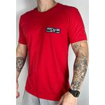 Camiseta Importada TH Estampada - Vermelho
