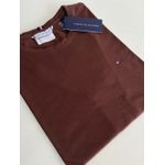 Camiseta Cotton Egípcio TH Estampada - Marrom