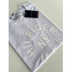 Camiseta Cotton Egípcio TH Estampada - Branco
