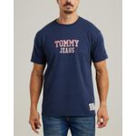 Camiseta Algodão Egípcio TH - Azul Marinho