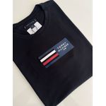 Camiseta Cotton Egípcio TH Estampada - Preto