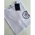 Camiseta Cotton Egípcio TH Estampada - Branco