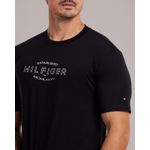 Camiseta Algodão Egípcio TH - Preto 