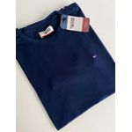 Camiseta Luxo Básica TH - Azul Marinho