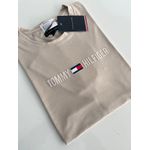 Camiseta Cotton Egípcio TH Estampada - Bege