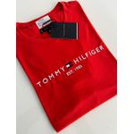 Camiseta Cotton Egípcio TH Estampada - Vermelho