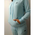 Conjunto Moletom FEMININO - Azul bebe
