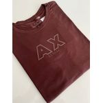Camiseta Cotton Egípcio Arm Básica - Marrom