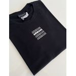 Camiseta Cotton Egípcio Arm Básica - Preto