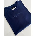 Camiseta Cotton Egípcio Arm Básica - Azul marinho