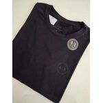 Camiseta Cotton Egípcio Arm - Preto