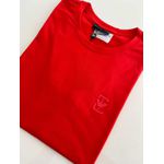 Camiseta Cotton Egípcio Arm - Vermelho
