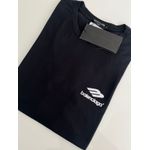 Camiseta Cotton Egipcio Bcg - Preto com branco 