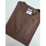 Camiseta Cotton Egípcio - Marrom