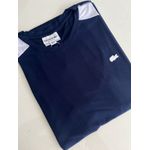 Camiseta Cotton Egípcio LCT - Azul Marinho jacaré branco 