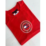 Camiseta Cotton Egípcio TH Estampada - Vermelho