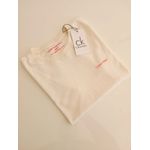 Camiseta Baby look Feminina - Off White