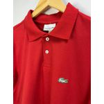Gola Polo Importada LCT - Vermelho Jacaré diferenciado