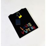 Camiseta Importação LV Estampada - Preto 