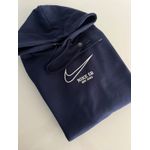 Moletom C/ Capuz Premium NK - Azul Mariho