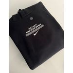 Moletom C/ Capuz Premium NK - Preto