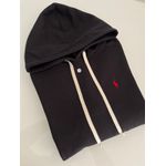 Moletom C/ Capuz PLUS SIZE RL - Preto 
