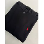 Moletom C/ Capuz HB - Preto com cavalo vermelho