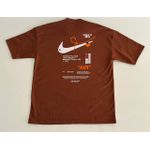Camiseta Over NK - Marrom