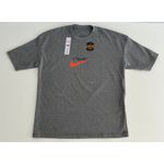 Camiseta Over NK - Cinza