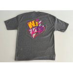 Camiseta Over NK - Cinza