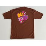 Camiseta Over NK - Marrom