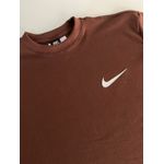 Camiseta Over NK - Marrom