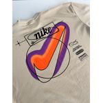 Camiseta Over NK - Bege